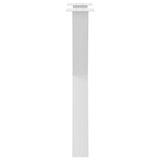 Dining Table Legs X-Shaped 2 pcs White 60x cm Steel 4012973