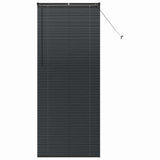 Venetian Blinds Height Adjustable Black 220 x 90 cm Aluminium 42006170
