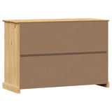 Sideboard with Drawers VIGO 113x40x75 cm Solid Wood Pine 353190