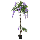 Artificial Bean Flower Tree Purple 80 x 18 x 160 cm 42042068