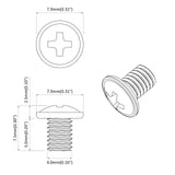 Lock Screws 19149 pcs Silver Iron 864540