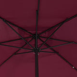 Garden Parasol 295 x 295 x 245 cm Polyester and Steel 42003656