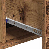 Sideboard with Drawer Old Wood 60 x 31 x 70 cm Engineered Wood 871405