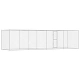 Dog Cage Silver 800 x 200 x 200 cm Galvanised Steel 3368311