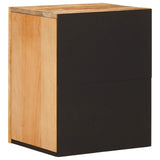 Hanging Cabinet Brown 38 x 33.5 x 48 cm Solid Mango Wood 4018936