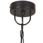 Hanging Lamp 25 W Black Round 48 cm E27 320565