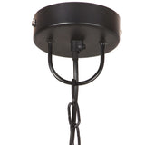 Hanging Lamp 25 W Black Round 48 cm E27 320565
