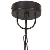 Hanging Lamp 25 W Black Round 48 cm E27 320565