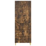 Cabinet Set 2 pcs 66 x 34.5 x 90 cm Engineered Wood 3416561