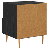 Bedside Table 2 pcs Black 40 x 35 x 47.5 cm Engineered Wood 882080