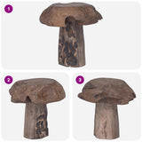 Stool Natural 35 x 35 x 35 cm Solid Teak Wood 42012369