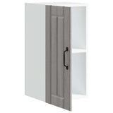 Kitchen Wall Cabinet Lucca Grey Sonoma Engineered Wood 853783