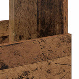Magazine Rack Old Wood 102 x 30 x 45 cm 890966