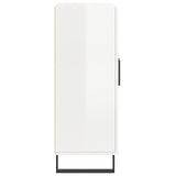 Sideboard High Gloss White 69.5x34x90 cm Engineered Wood 827750