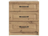 Bedside Cabinet Artisan Oak 43 x 41 x 63.5 cm Engineered Wood 895714