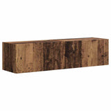 TV Wall Cabinet Wall-mounted 2 pcs Old Wood 60 x 31 x 29.5 cm 892206