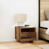 Bedside Cabinet 2 pcs Old Wood 40 x 39 x 37 cm Engineered Wood 863067