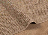 Indoor and Outdoor Rug AGIRA Natural 150 x 80 cm Polyester 42022521