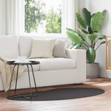 Area Rugs HUARTE Anthracite 80 x 150 cm Polyester 4103705