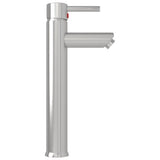 Bathroom Sink with Tap and Push Drain Frosted Tempered Glass 3098448