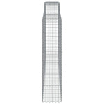 Arched Gabion Basket 400x50x200/220 cm Galvanised Iron 153540
