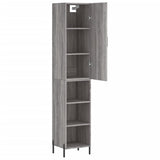 Highboard Grey Sonoma 34,5x34x180 cm Engineered Wood 3198991