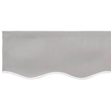 Awning Replacement Fabric Light Grey 4 x 3.5 m Polyester 42000589