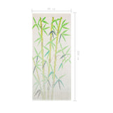 ZNTS Insect Door Curtain Bamboo 90x200 cm 45735