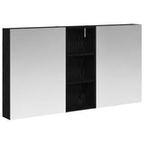 Bathroom Cabinet Set 3 pcs 130 x 14.5 x 70 cm Engineered wood 3403761