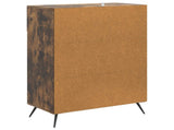 Sideboard Smoked Oak 66 x 34.5 x 90 cm Engineered Wood 895560