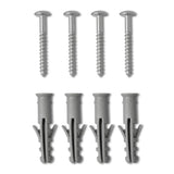 Grey Bathroom Central Heating Towel Rail Radiator Straight 600x1160mm 141892