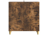 Sideboard Smoked Oak 66 x 34.5 x 95 cm Engineered Wood 894670