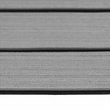 Boat Mat Striped Light Grey and Black 240 x 90 cm EVA 42046767