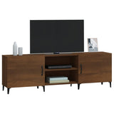 TV Cabinet Brown Oak 150x30x50 cm Engineered Wood 817506
