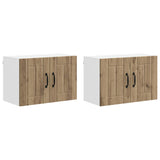 Wall Cabinet LUCCA 2 pcs Artisan Oak 60 x 31 x 40 cm 884933