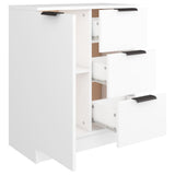 Sideboard White Engineered Wood 811079