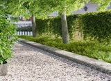 Lawn Edging 10 pcs 103 x 30 cm metal Silver 8008318