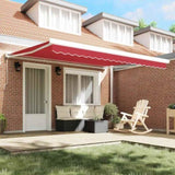 Awning Replacement Fabric Red 4 x 3 m Polyester 42000630