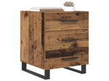 Bedside Cabinet Old Wood 40 x 40 x 66 cm Engineered Wood 882143