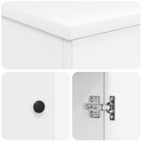 Bathroom Furniture Set White Engineered Wood 3404232