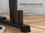 3-Tier Dumbbell Rack, Versatile Weight Rack with 4 Weight Rods for Dumbbells, Kettlebells and Plates T3398P349242