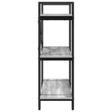 Bookshelf Grey Sonoma 100 x 33.5 x 102 cm Engineered Wood 883949