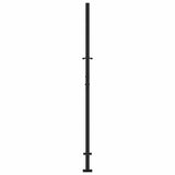 Garden Gate Black 100x175 cm Steel Trace Design 4100982