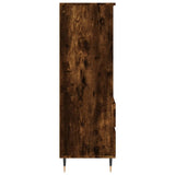 Highboard Smoked Oak 40x36x110 cm Engineered Wood 831505