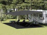 Tent Carpet 400x600 cm Black 310793