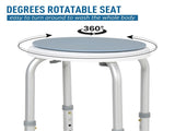 360&deg Swivel Seat Bath Shower Stool 55526519