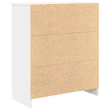 Sideboard with Drawers White 71x35x84 cm Engineered Wood 861580