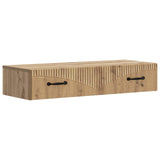 Wall-Mounted Side Table Artisan Oak 87.5 x 34.5 x 17 cm 899014