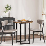 Table Top Smoked oak 70 x 1.5 cm Engineered Wood 880416