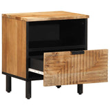 Bedside Cabinet 40x33x46 cm Solid Wood Acacia 4017762